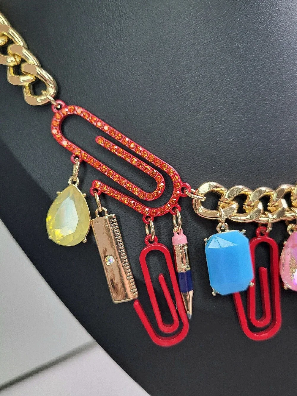 Betsey Johnson Back To School Teacher Necklace Bracelet And Earrings Set. NWT